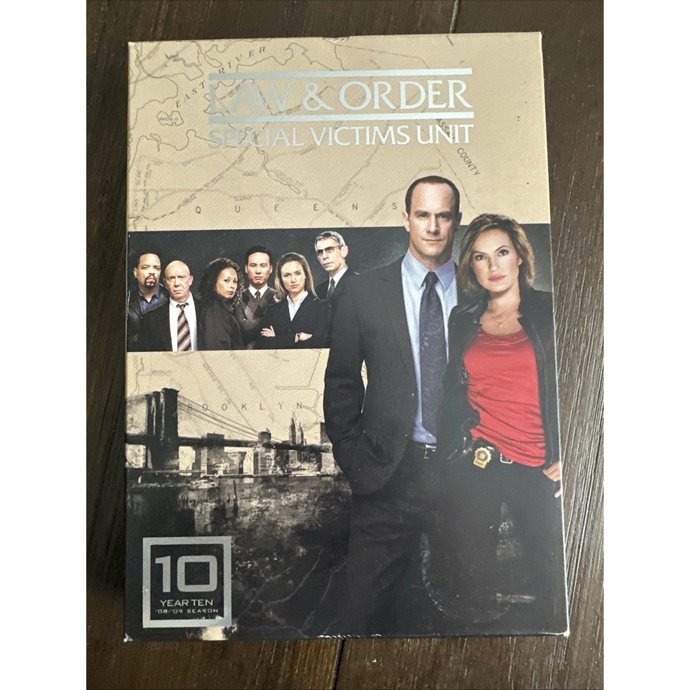 Law & Order: Special Victims Unit: Year Ten (DVD, 2008) Season 10 Used Complete